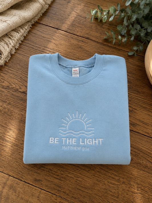 Be the light Crewneck