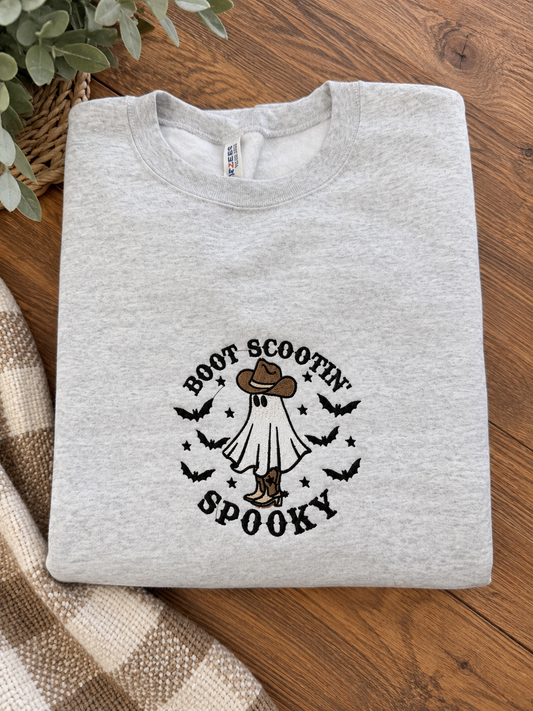 Boot spooky Crewneck